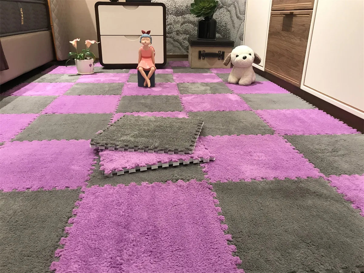 Tapis de Puzzle en Mousse Douce pour Enfants – Confort et Sécurité 👶🧩