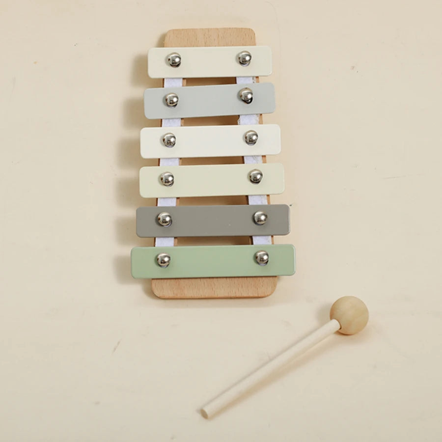 Instruments de musique Montessori en bois pour bébé