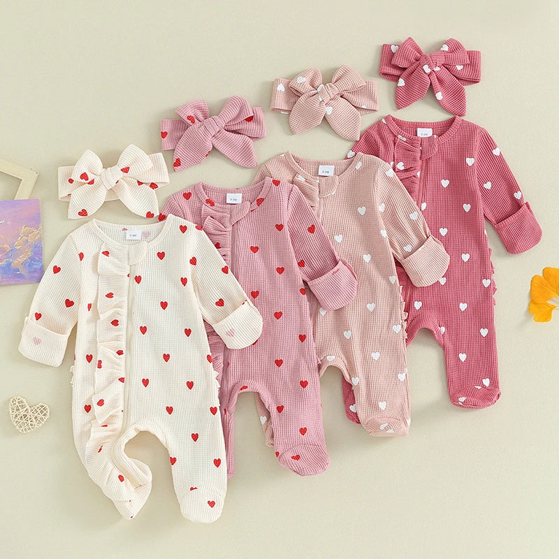 Pudcoco-Combinaison à manches longues pour bébé fille - le coffre a jouets- Beige / 6M