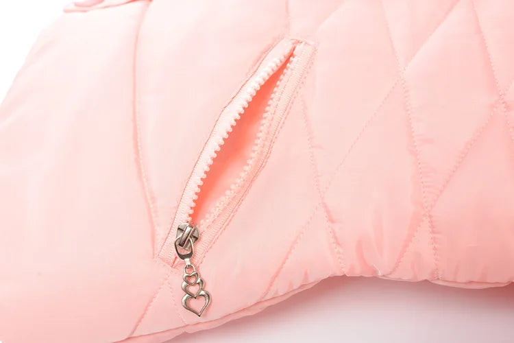 Veste d'hiver grande taille pour filles