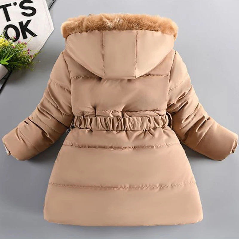 Veste d'hiver grande taille pour filles