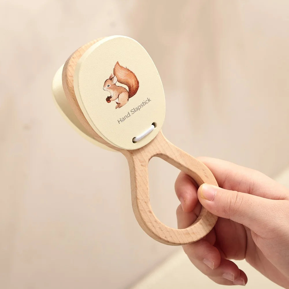 Instruments de musique Montessori en bois pour bébé