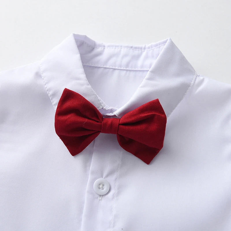 Pudcoco-Tenue de gentleman pour bébé garçon - le coffre a jouets- 5T