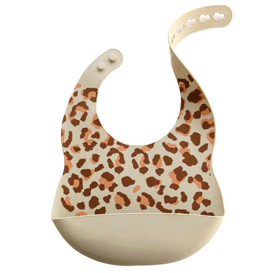 Bavoir bébé silicone anti-taches – De 0 à 6 ans
