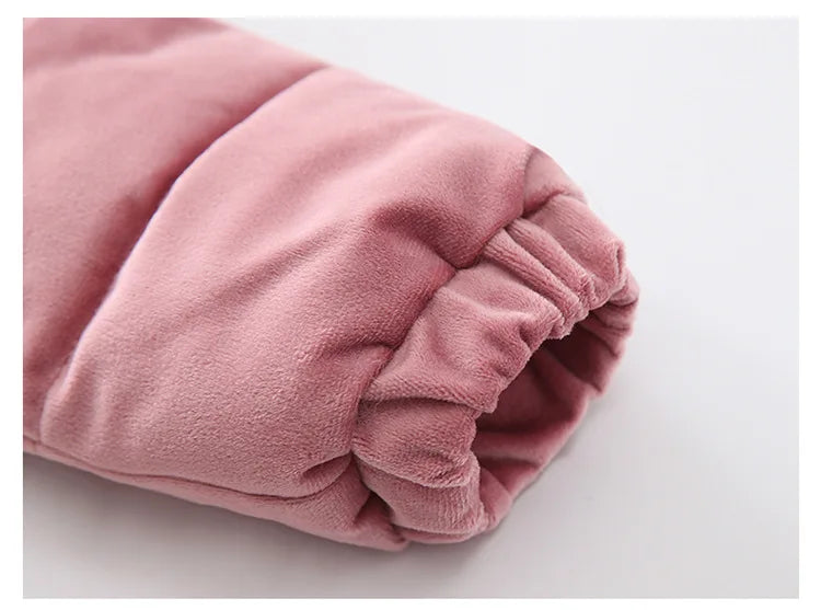 Veste d'hiver grande taille pour filles
