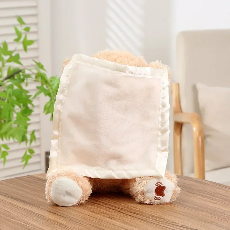 Ours timide Peekaboo – Le jouet en peluche interactif qui fait rire les enfants