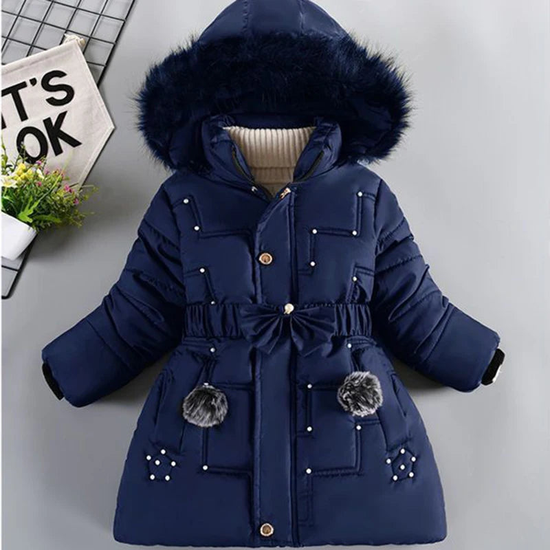 Veste d'hiver grande taille pour filles