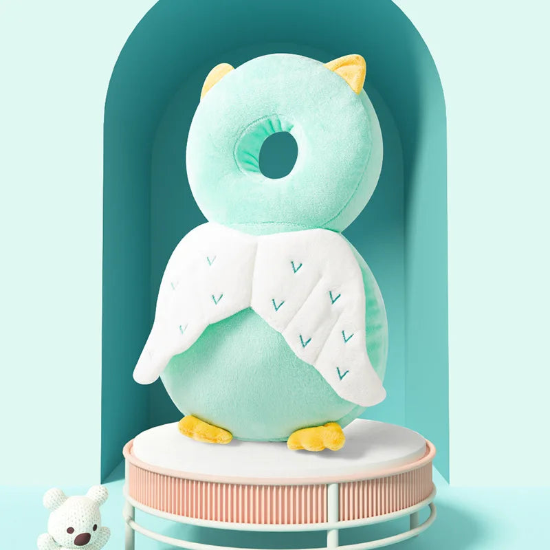 Coussin de Protection pour la Tête de Bébé - Sac à Dos Anti-Chute en Coton PP Doux, Dessin Animé | Protection Sécurité Enfant 1-3 Ans - le coffre a jouets- 2