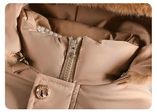 Veste d'hiver grande taille pour filles