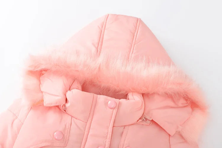 Veste d'hiver grande taille pour filles