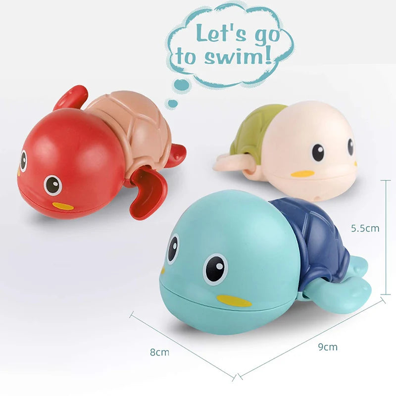 Jouets de Bain Bébé - Baleine et Tortue Nageuses | Amusement Aquatique pour Enfants - le coffre a jouets- baleine verte