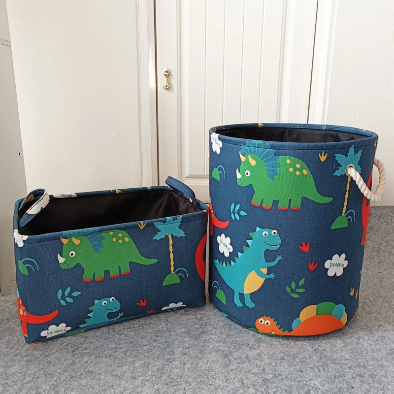 Panier de rangement pliable pour jouets et vêtements - le coffre a jouets- 1