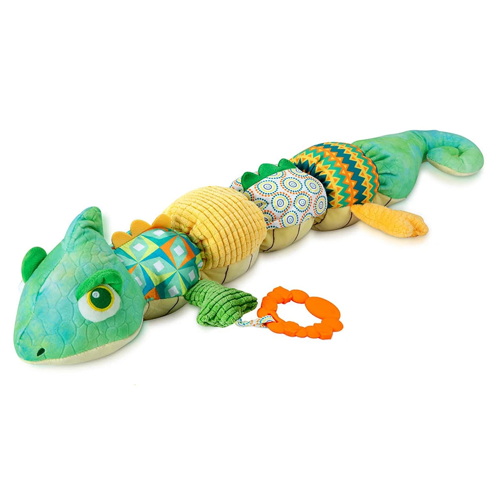 Hochet Musical en Peluche pour Bébé - Jouet Sensoriel pour Nouveau-né | Cadeau pour Tout-Petits - le coffre a jouets- vert 1094