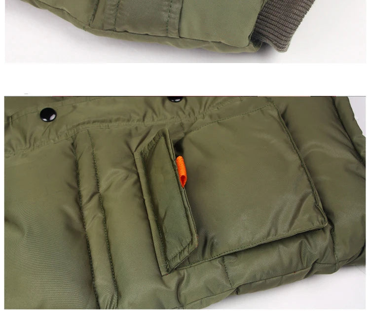 Veste épaisse et chaude à capuche pour grands garçons - le coffre a jouets- Veste fine / 11T-12T(160)
