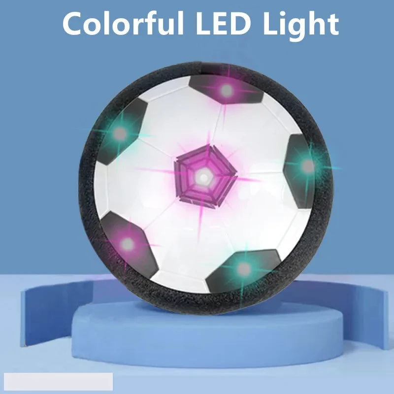 Ballon de Football Électrique Flottant avec Lumière LED et Musique - le coffre a jouets- Lumière colorée