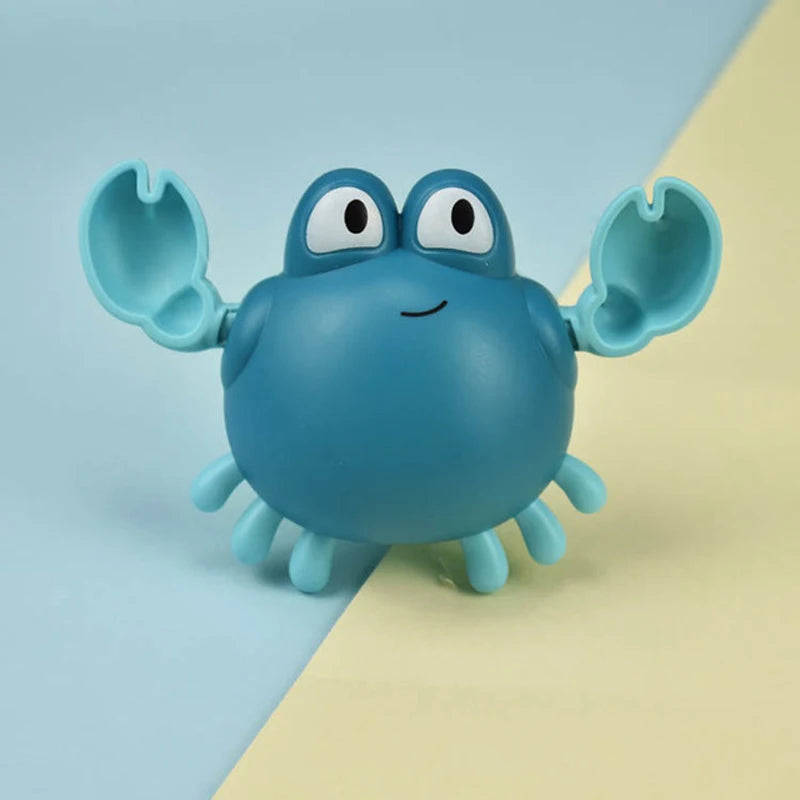 Jouets de Bain Bébé - Baleine et Tortue Nageuses | Amusement Aquatique pour Enfants - le coffre a jouets- crabe vert