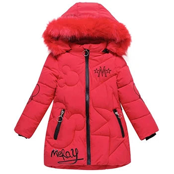 Veste d'hiver grande taille pour filles - le coffre a jouets- Comme la photo 6 / 7T-8T(140)