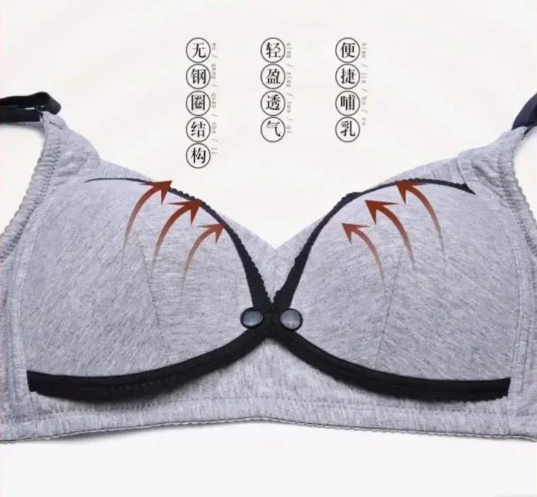 BerDoDo-Soutien-gorge d'allaitement en coton pour femmes enceintes, vêtements de grossesse, soutien-gorge d'allaitement, soutien-gorge d'allaitement, soutien-gorge d'allaitement, soutien-gorge ALTERO, poitrine ouverte