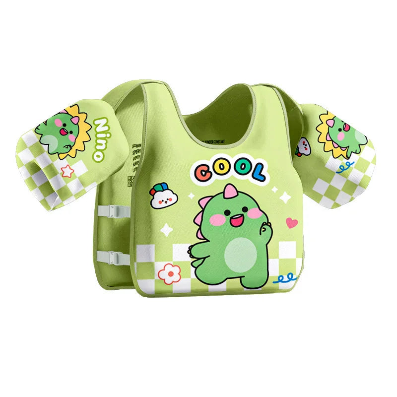 Gilet flottant enfant avec brassards réglables