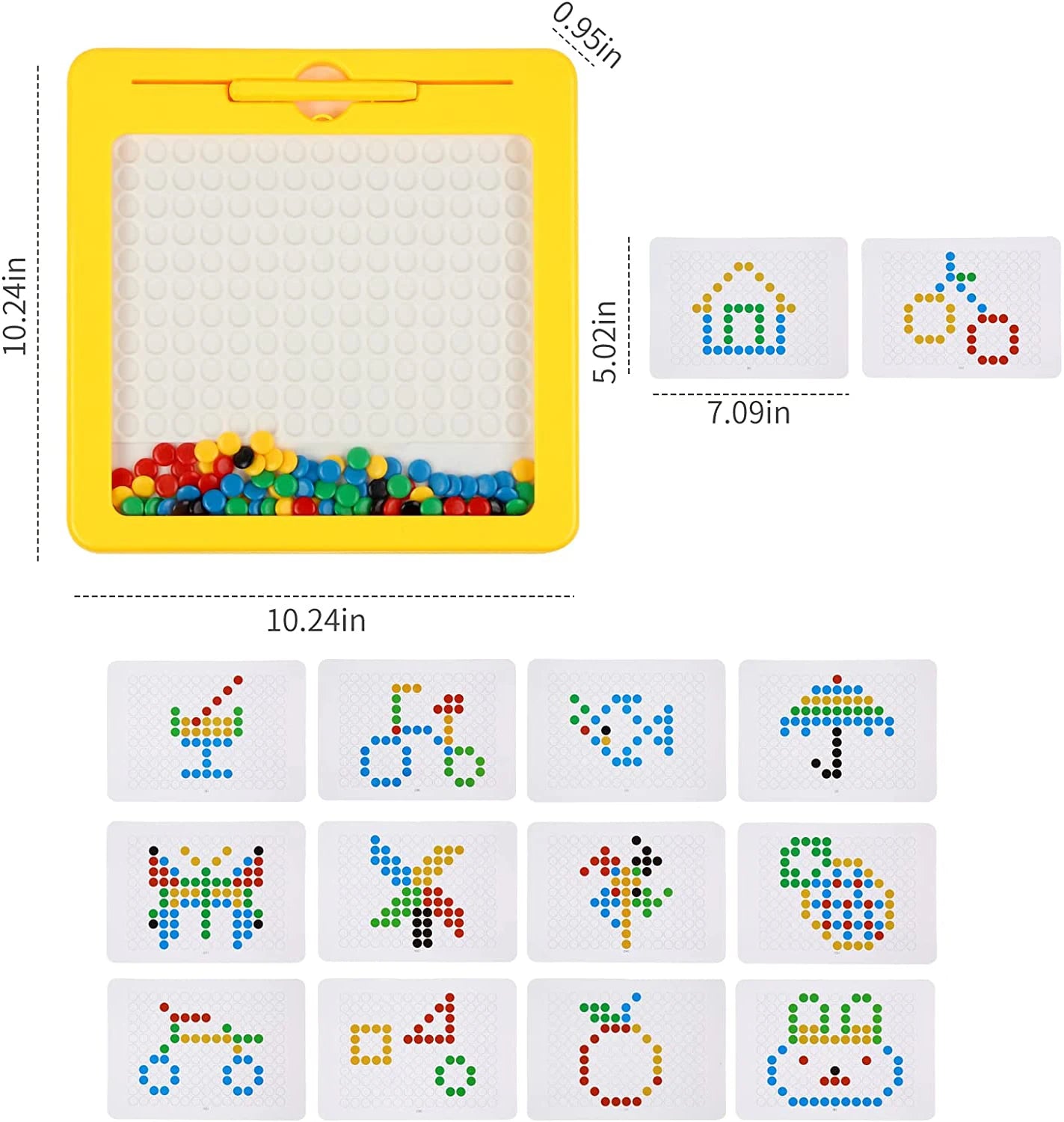 Planche à Dessin Magnétique Montessori pour Enfants 🎨✨