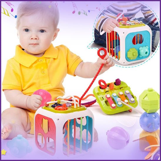 Cube d'apprentissage '' Promotion 75% de rabais ' pour un temps limité - le coffre a jouets- Default Title