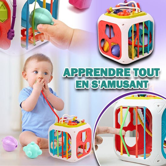 Cube d'apprentissage '' Promotion 75% de rabais ' pour un temps limité - le coffre a jouets- Default Title