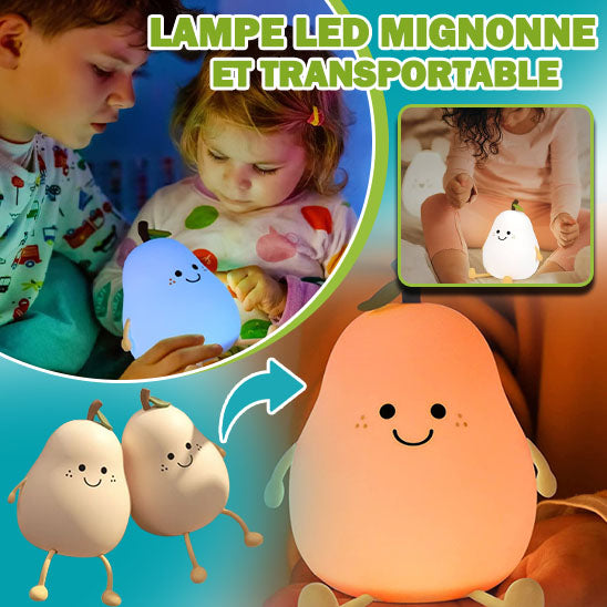 '' promotion 75% de rabais' 'Lampe LED colorée en forme de poire pour un temps limiter - le coffre a jouets- Default Title