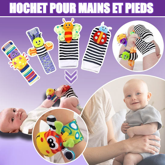 '' promotion 75% de rabais sur Hochet pour main et pied pour un temps limiter - le coffre a jouets- Default Title