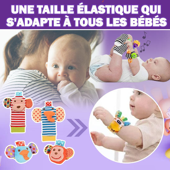 '' promotion 75% de rabais sur Hochet pour main et pied pour un temps limiter - le coffre a jouets- Default Title