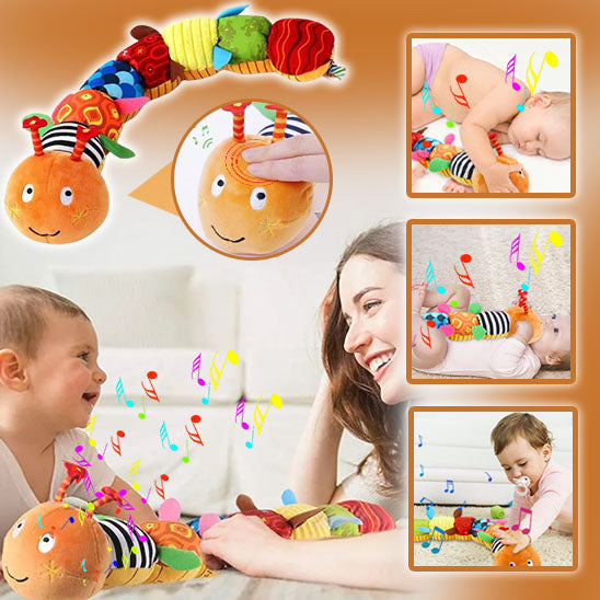 '' promotion 75% de rabais sur'' Chenille hochet musical pour un temps limiter - le coffre a jouets- Default Title