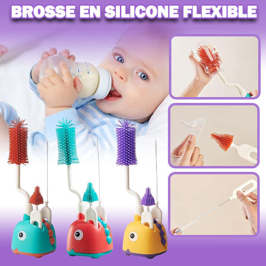 '' promotion 75% de rabais sur Ensemble nettoyage biberon pour un temps limiter - le coffre a jouets- Default Title