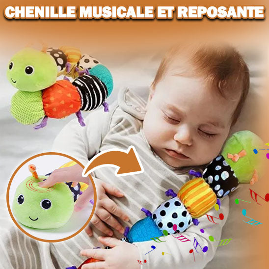 '' promotion 75% de rabais sur'' Chenille hochet musical pour un temps limiter - le coffre a jouets- Default Title