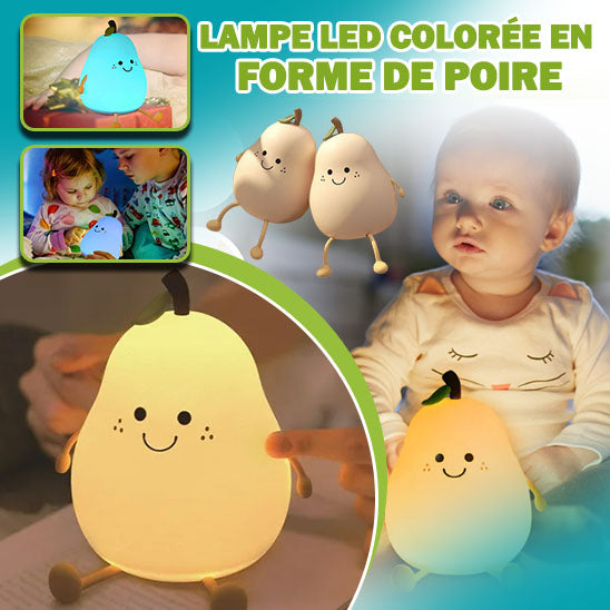 '' promotion 75% de rabais' 'Lampe LED colorée en forme de poire pour un temps limiter - le coffre a jouets- Default Title