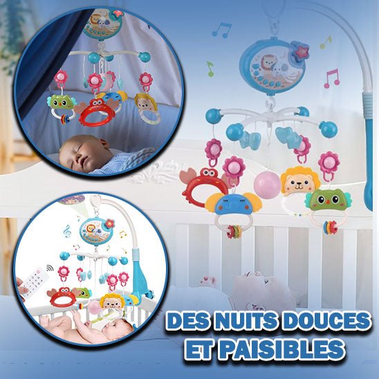 Jouet de lit musical rotatif pour bébé '' Promotion 75% de rabais ' pour un temps limité - le coffre a jouets- Default Title