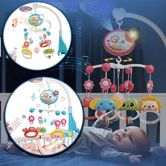 Jouet de lit musical rotatif pour bébé '' Promotion 75% de rabais ' pour un temps limité - le coffre a jouets- Default Title