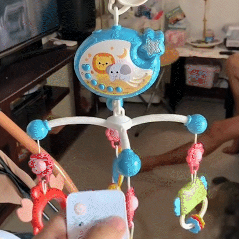 Jouet de lit musical rotatif pour bébé '' Promotion 75% de rabais ' pour un temps limité - le coffre a jouets- Default Title