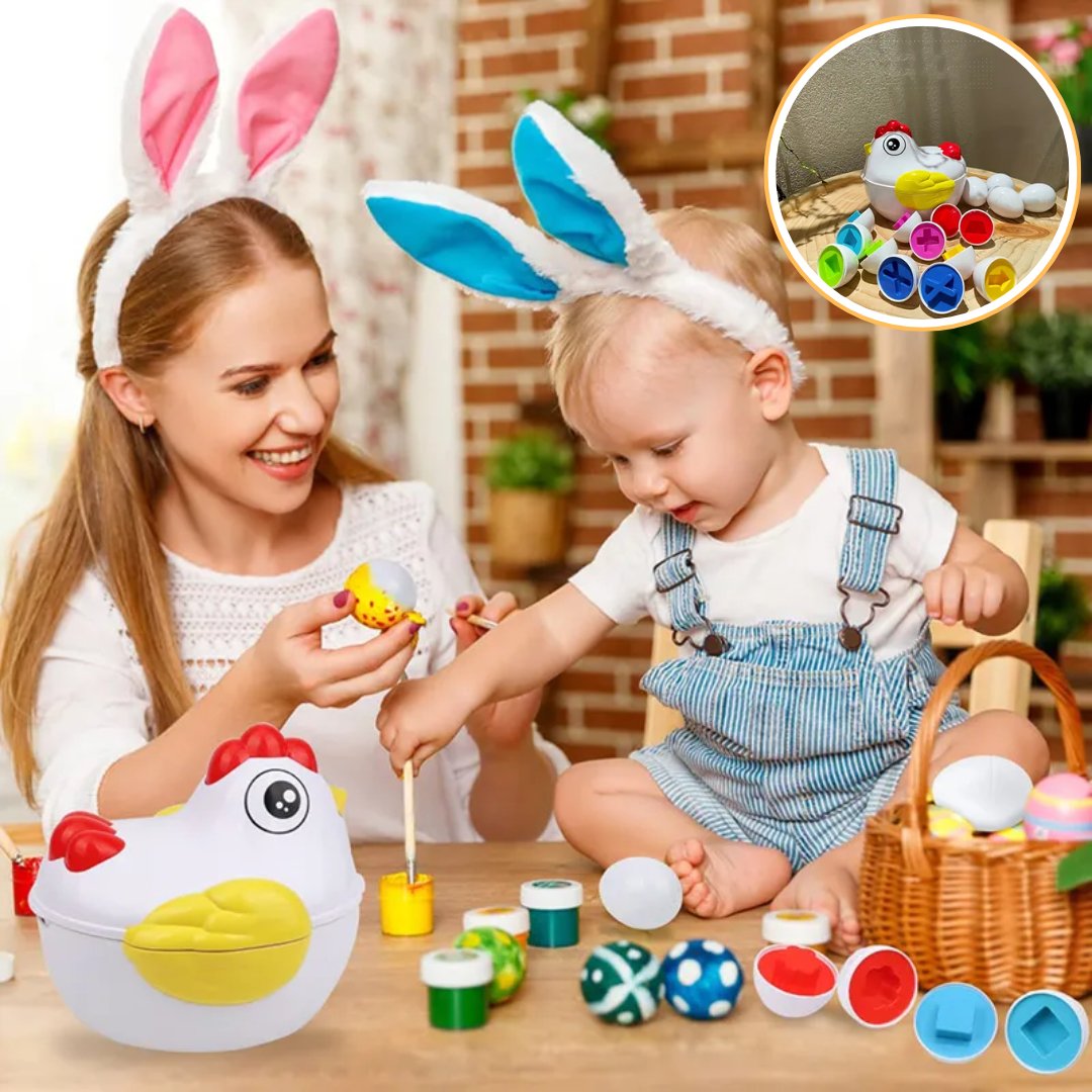 Jouet sensoriel poule - Promotion de 75% de rabais pour un temps limité - le coffre a jouets- Default Title