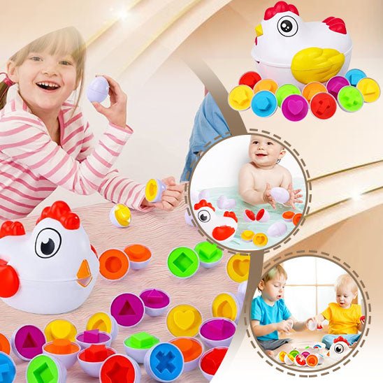 Jouet sensoriel poule - Promotion de 75% de rabais pour un temps limité - le coffre a jouets- Default Title