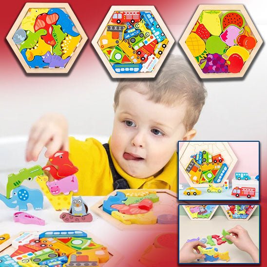 Puzzle 3D '' Promotion 75% de rabais pour un temps limité - le coffre a jouets- Default Title