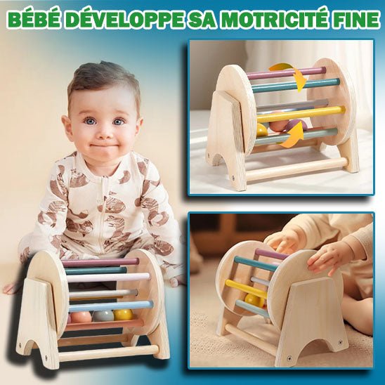 Tambour Spinning en Bois '' promotion 75% de rabais ' pour un temps limité - le coffre a jouets- Default Title