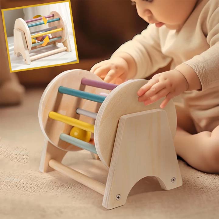 Tambour Spinning en Bois '' promotion 75% de rabais ' pour un temps limité - le coffre a jouets- Default Title