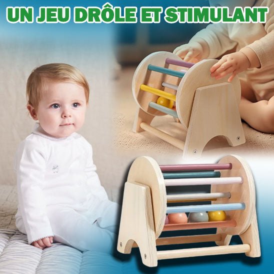 Tambour Spinning en Bois '' promotion 75% de rabais ' pour un temps limité - le coffre a jouets- Default Title