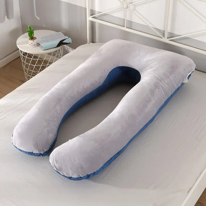 Oreiller de Grossesse Doux pour Femme Enceinte, Heart de Grossesse, ALTERSupport d'Allaitement pour le Sommeil, Livraison Directe, 120x70cm