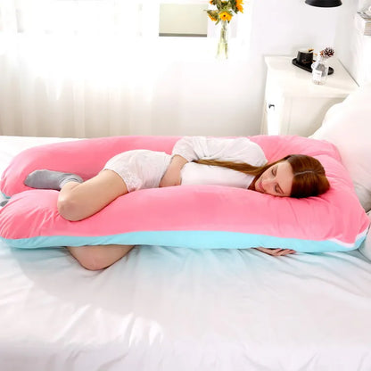 Oreiller de Grossesse Doux pour Femme Enceinte, Heart de Grossesse, ALTERSupport d'Allaitement pour le Sommeil, Livraison Directe, 120x70cm