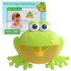 Machine à Bulles Électrique pour Bébé - Crabe & Grenouille | Jouet de Bain Musical et Amusant pour Enfants - le coffre a jouets- Grenouille avec boîte