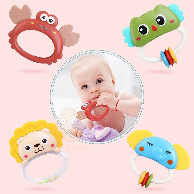 Mobile Musical Bébé Rotatif avec Projecteur et Veilleuse | Jouet d'Éveil Éducatif pour Berceau - Idéal comme Cadeau de Naissance - le coffre a jouets- bleu foncé