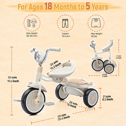 Tricycle Enfant Évolutif – Sécurité, Confort &amp; Plaisir