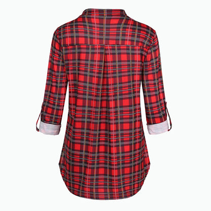 T-shirt d'Allaitement à Manches sulfet Col en V pour Femme Enceinte, Vêtement en Y Solide