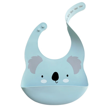 Bavoir bébé silicone anti-taches – De 0 à 6 ans