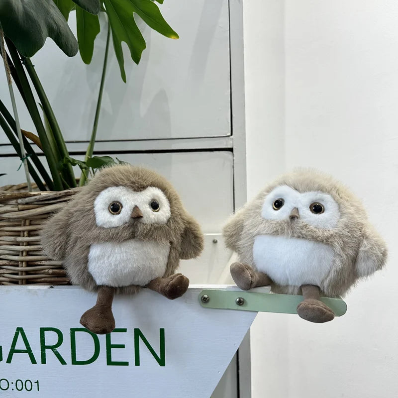 Hibou en Peluche 20 cm Doux et Mignon pour Enfants